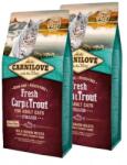 CARNILOVE Fresh Adult Cat Carp & Trout Sterilised - Ponty és Pisztráng Hússal 2x6kg