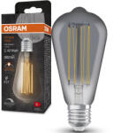 OSRAM E27 LED 11W, 500 lm, 1800 K, candlelight, dimmelhető, füstszínű üveg-40 W izzó helyett - Vintage 1906 DIM Classic Edison Smoke filament (4099854091001)