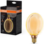 OSRAM E27 LED 4W, 220 lm, 1800 K, candlelight, dimmelhető, arany színű színű üveg-20 W izzó helyett - Vintage 1906 DIM Classic Globe130 Gold filament (4058075846029)