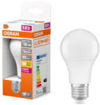 OSRAM E27 LED 9W, 940 lm, 2700 K, melegfehér, opál műanyag-60 W normál izzó helyett - Superstar+ Classic A (4099854040467)