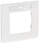Legrand Niloé 665006 1-es keret címketartóval, fehér (665006)