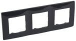 Legrand Niloé 3-as keret, onyx fekete - 397053 (397053)