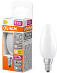 OSRAM E14 LED gyertya, 2, 2W, 300 lm, 2700 K, melegfehér, dimmelhető, opál üveg-25 W izzó helyett - Superstar+ Classic B (4099854084119)