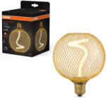 OSRAM E27 LED 3, 5W, 170 lm, 1800 K, candlelight, dimmelhető, arany színű üveg-15 W izzó helyett - Star+ Deco Globe DIM filament (4058075840201)