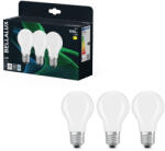 Bellalux E27 LED, 7, 5W, 1055 lm, 4000 K, hidegfehér, opál üveg-75 W normál izzó helyett, 3 darabos - Classic A (4058075606371)