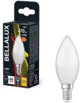 Bellalux E14 LED gyertya, 4, 9W, 470 lm, 2700 K, melegfehér, opál műanyag-40 W izzó helyett - Classic B (4058075128248)