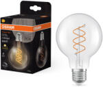 OSRAM E27 LED Vintage, 7, 2W, 806 lm, 2700 K, melegfehér, dimmelhető, áttetsző üveg-60 W izzó helyett - Vintage 1906 Classic G80 (4058075836808)