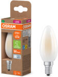 OSRAM E14 LED gyertya, 2, 2W, 470 lm, 4000 K, hidegfehér, opál üveg-40 W izzó helyett - Superstar+ Classic B (4099854255632)