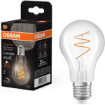 OSRAM E27 LED Vintage, 4, 6W, 470 lm, 2200 K, candlelight, dimmelhető, áttetsző üveg-40 W izzó helyett - Vintage 1906 Classic A60 (4058075836587)
