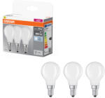 OSRAM E14 LED kisgömb, 5, 9W, 806 lm, 4000 K, hidegfehér, opál üveg-60 W izzó helyett, 3 darabos - Base Classic P (4058075592612)