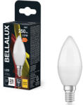 Bellalux E14 LED gyertya, 2, 8W, 250 lm, 2700 K, melegfehér, opál műanyag-25 W izzó helyett - Classic B (4058075128286)