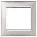 Legrand Valena alumínium / ezüst, 1-es keret - 770351 (770351)