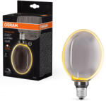 OSRAM E27 LED 4W, 110 lm, 1800 K, candlelight, dimmelhető, füstszínű üveg-10 W izzó helyett - Vintage 1906 DIM Classic Globe130 Smoke filament (4058075846104)