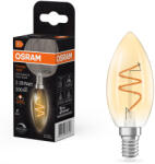 OSRAM E14 LED gyertya, 3, 5W, 300 lm, 2200 K, candlelight, dimmelhető, arany színű színű üveg-25 W izzó helyett - Vintage 1906 Classic B35 (4058075836723)