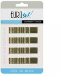 Eurostil Hullámcsat Arany 7cm egyenes 24db/csomag 01611