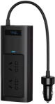 Baseus Invertor electric auto IGBT, 2 x AC, 2 x USB Type-C, 1 x USB, 220V CN/US/EU Plug, 150W Negru (CGNB020101) - vexio