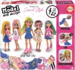 Educa Joc creativ My Model Doll Design Casual Style Educa realizează-ți propriile păpuși de oraș 5 modele de la 6 ani (EDU18368)