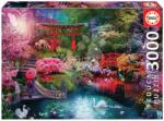 Educa Puzzle Japanese Garden at Autumn Educa 3000 piese de la 11 ani (EDU19282) Puzzle