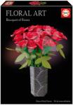 Educa Lucru creativ trandafiri Floral Art Bouquet of Roses Educa creează-ți propriul buchet de la 8 ani (EDU20139)
