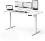 SENSE7 Állítható magasságú íróasztal Nojo Light 140 cm x 60 cm fehér (14491003)