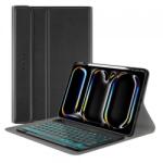 Techsuit Husa cu Tastatura pentru Apple iPad Pro 11 (2024) Techsuit CozyTab (Negru)