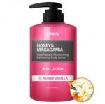 Kundal Honey and Macadamia Pure Body Lotion Amber Vanilla 500ml