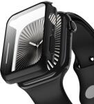 ANANK Husa pentru Apple Watch 7 45mm + Folie - ANANK Screen Guard - Black (KF2354025) - vexio