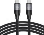 Lito Cablu de Date Type-C la Type-C, Fast Charging, 480 Mbps, 100W - Lito (LD23CC) - Grey (KF2350821) - vexio