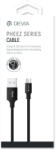 DEVIA Cablu Pheez Series MicroUSB Black 1m-T. Verde 0.1 lei/buc (DVPSMUCBK) - vexio
