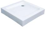 Sanotechnik Cadita dus patrata, Sanotechnik TT80W, acril, alb, design standard, 8 (TT80W)