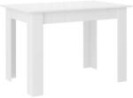  A3 étkezőasztal 75x120x80cm, fehér