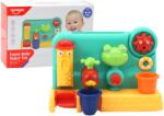 LEAN Toys Baba Fürdőjáték Szökőkút Béka Csap