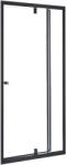 Leziter Flexi állítható zuhanyajtó 86-101x185 cm fekete (LF86-101B) - geminiduo