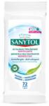 SANYTOL Fertőtlenítő törlőkendő, 36 db maxi/72 db standard, SANYTOL, antiallergén 36631348 (36631348)