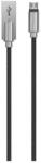 DEVIA Storm Series Zinc Alloy Android cable (5V 2.1A, 1M) black (T-MLX37888) - pcone