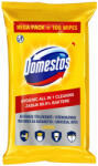 DOMESTOS higiénikus törlőkendő citrom illattal 100 db