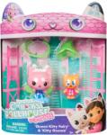 Gabby's Dollhouse Set 2 figurine Gabbys Dollhouse, Queen Kitty Fairy si Kitty Gnome, 20151835 Figurina