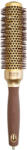 Olivia Garden Expert Blowout Speed Wavy Bristles Brush Gold and Brown 35 mm