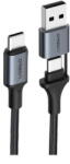 Orsen S8 2-IN-1 USB and Type-C 5A 1.5m black (T-MLX52629) - pcone