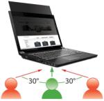 Mobilis Privacy Filter 13.3" W (16: 9) Dim : 294x165mm (016227) (016227) (016227)