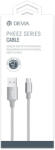 DEVIA Cablu Pheez Series MicroUSB Grey 2m-T. Verde 0.1 lei/buc (DVPSM2GR) - pcone
