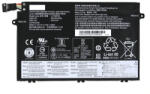 Laptophardware Lenovo ThinkPad E480, E580, E14, E15 helyettesítő új 3 cellás 3980mAh akkumulátor (01AV445, 5B10W13888, L17M3P51)