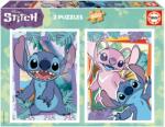 Educa Puzzle Stitch Educa 2x500 darabos és Fix ragasztó (19732)