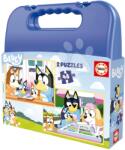 Educa Puzzle Bluey Educa 2x48 darabos kofferben 4 évtől (19831)