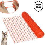 Gardlov Biztonsági műanyag vágható építési háló, narancssárga, 1x50 m