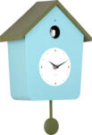 Karlsson Ceas de perete cu cuc Cuckoo Light, albastru deschis (KA6044BL)