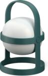 Rosendahl Lampă solară Soft Spot 18, 5 cm verde pădure (26341)