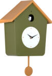 Karlsson Ceas de perete cu cuc Cuckoo Light, verde închis (KA6044DG)