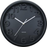 Karlsson Ceas de perete Elevated Classic Numbers, negru mat (KA6052BK)