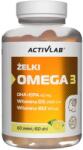ACTIVLAB Gummies Omega 3, Lime-Lemon - 60 gume